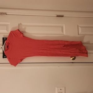 Mid length form fitting dress